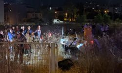 Bursa'da otomobil tarlaya uçtu, takla attı: 5 yaralı