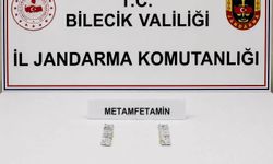 Bilecik’te otomobilde metamfetamin ele geçirildi