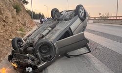 Bilecik Haber: Kontrolden çıkan otomobil ters döndü, 1 yaralı