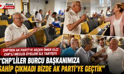 CHP’den AK Parti’ye geçen Ömer Elçi CHP’li üyelerle tartıştı: "CHP’liler Burcu Başkana sahip çıkmadı AK Parti’ye geçtik"