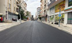 Afyon Sandıklı'da Mezbahane Caddesi yenilendi: "Mühendis işi kalıcı yollar yapmaya devam edeceğiz"