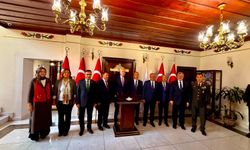 TBMM Başkanı Kurtulmuş, Afyon Valisi Aktaş'ı ziyaret etti
