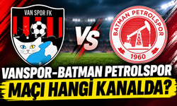 Vanspor-Batman Petrolspor maçı hangi kanalda?