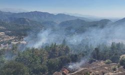 Burdur’da orman yangını: Ekipler havadan ve karadan müdahale etti