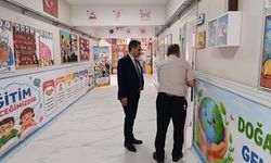 Afyon Bolvadin İlçe Milli Eğitim Müdürü Keleş'ten okullara denetim: Sınıfları gezip öğrencilerle buluştu