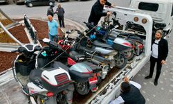 Bolvadin’de motosiklet denetimi: 41 araç kontrol edildi, 36’sı plakasız çıktı