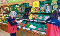 Afyon'da market fiyatları yerinde incelendi