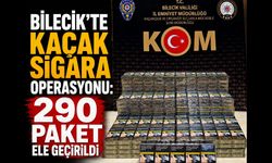 Bilecik’te kaçak sigara operasyonu: 290 paket ele geçirildi