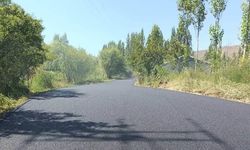 Afyon’un o ilçesinde 7 Km'lik yol genişletilerek asfaltlanacak