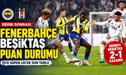 Fenerbahçe-Beşiktaş derbisi sonrası puan durumu merak edildi: İşte son tablo