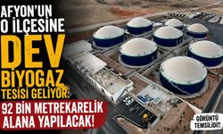 Afyon’un o ilçesine dev Biyogaz Tesisi geliyor: 92 bin metrekarelik alana yapılacak!