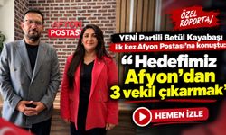 YENİ Partili Betül Kayabaşı ilk kez Afyon Postası’na konuştu: “Hedefimiz Afyon’dan 3 vekil çıkarmak”