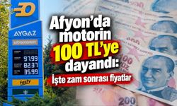 Afyon’da motorin 100 TL’ye dayandı: İşte zam sonrası fiyatlar