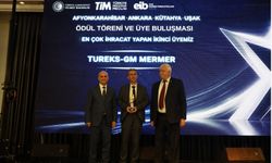 Tureks'e doğal taş ihracatında 4 ödül birden: “Küresel ölçekteki varlığımızı geliştirmeye devam edeceğiz”