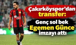 Çakırköyspor'dan transfer: Genç sol bek Egemen Günce imzayı attı
