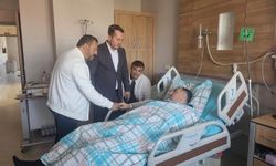 Afyon il başkanları Aladağ ve Karataş’tan Mısırlıoğlu’na geçmiş olsun ziyareti