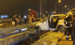 Afyon’da oteller bölgesi üst geçidinde korkunç kaza: Ortalık savaş alanına döndü, yaralılar var!