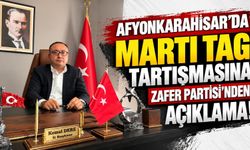Afyonkarahisar'da Martı TAG tartışmasına Zafer Partisi'nden açıklama!