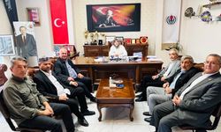 ESOB heyetinden İhsaniye Belediye Başkanı Gökçe'ye ziyaret: Pazar yeri görüşüldü