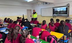 Afyon’da Jandarma 4 ilçede 503 öğrenciye trafik güvenliği eğitimi verdi