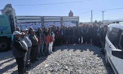Afyon İscehisar'da üreticilere hibe destekli buğday tohumu dağıtıldı