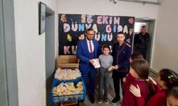 Afyon’da Dünya Gıda Günü'nde öğrencilere farkındalık etkinliği: "Bugün iyilik yap, yarını besle"