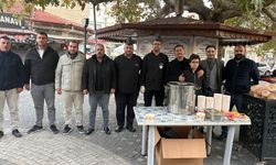 Afyon'un Bolvadin ilçesinde gençler sabah namazında buluştu