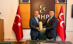 MHP Afyon İl Teşkilatı Taytak’ı TBMM’de ziyaret etti: “Bu görev, omuzlarımızdaki sorumluluğu daha da artırmıştır”