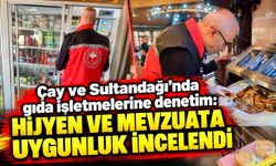 Çay ve Sultandağı'nda gıda işletmelerine denetim: Hijyen ve mevzuata uygunluk incelendi