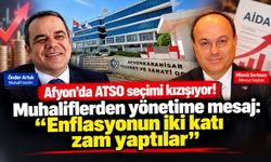 Afyon'da ATSO seçimi kızışıyor! Muhaliflerden yönetime gönderme: “Enflasyonun iki katı zam yapıldı”