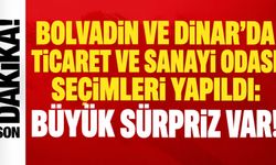 Bolvadin ve Dinar'da Ticaret ve Sanayi Odası seçimleri yapıldı: Büyük sürpriz var!