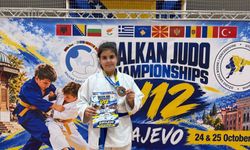 Afyonlu sporcu Bozkurt, Balkan Judo Şampiyonası'nda bronz madalya kazandı