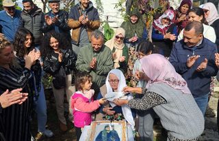Cumhuriyet'le yaşıt Aydınlı Fatma Çiftçi bir yaş daha aldı