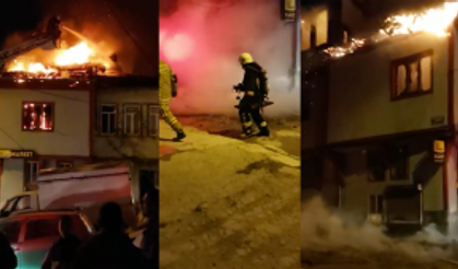 Afyon'da Fakıpaşa'da yangın