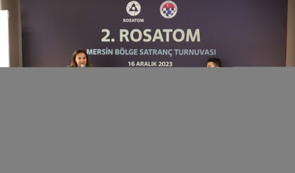 IM Ediz Gürel, 2. Rosatom Mersin Bölge Satranç Turnuvası'nın özel konuğu oldu