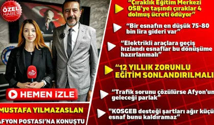 Madeni Sanatkarlar Odası Başkanı Yılmazaslan: Çırak olmak da zor: Tam 4 ayrı dolmuş değiştiriyorlar