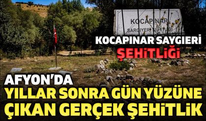 Afyon’da Yıllar Sonra Ortaya Çıkan Gerçek Şehitlik: Kocapınar Saygıeri Şehitliği! 4. Bölüm