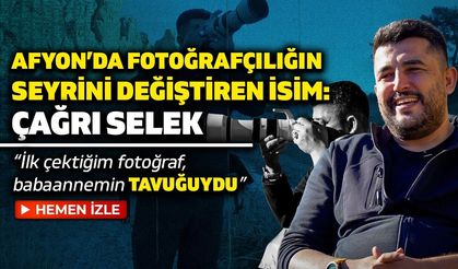 Afyon’da fotoğrafçılığın seyrini değiştiren isim: “İlk çektiğim fotoğraf babaannemin tavuğuydu”