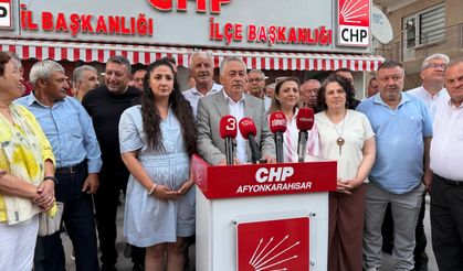 CHP Afyon İl Başkanlığı’ndan ilk açıklama: "Biz şok olmadık bunu ilk günden beri bekliyoruz”