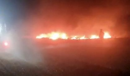 Afyon'da Saman Balyası Basılırken Yangın Çıktı: Alev Topuna Döndü...