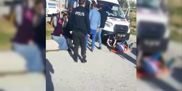 Afyon'da trafik kazası, 17 yaralı