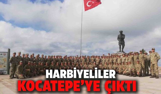 Harbiyeliler Kocatepe’ye çıktı