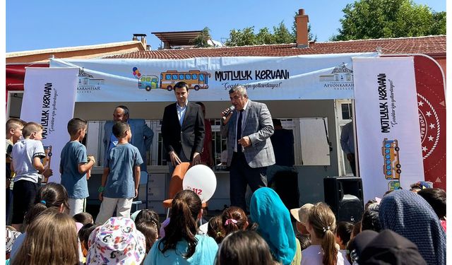 Afyon’da 'Mutluluk Kervanı' projesi devam ediyor