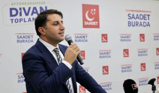 Saadet Partili Fatih Aydın: Afyon’da düğün yapmanın maliyeti 500-600 bin TL