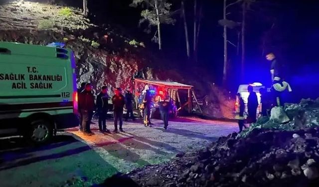 Denizli'de maden faciasında göçük altında kalan iki kişiden acı haber geldi