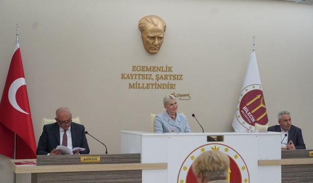 Bilecik Belediyesi Aralık ayı meclis toplantısında 7 gündem maddesi görüşüldü