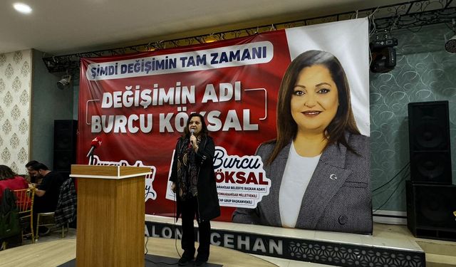 CHP’li Burcu Köksal: Makam mevki peşinde değilim, belediye başkanlığına gönül verdim