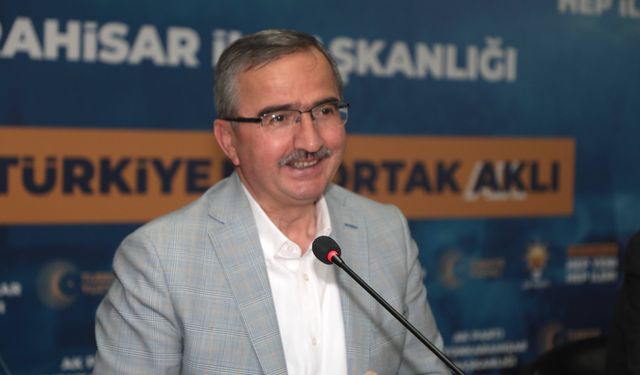 AK Partili Uçar Afyon'da konuştu: "Bu geçici bir duraktır ve biz bu duraktan daha güçlü bir şekilde ayrılacağız”