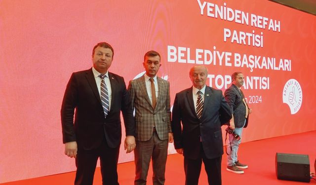 Yeniden Refah Parti'sinin "Ahlaklı Belediyecilik" toplantısına Afyon'dan başkanlar katıldı