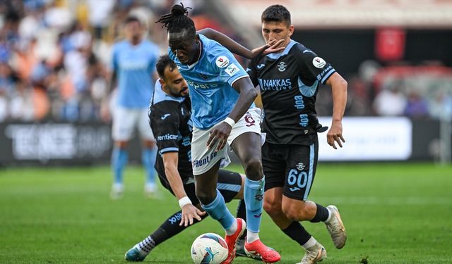 Trabzonspor, 32. haftada Adana Demirspor'la yarıştı